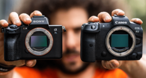 Cámara Canon vs Sony |  Comparación lado a lado