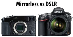 Cámaras sin espejo vs DSLR para principiantes: ¿cuál es la diferencia?